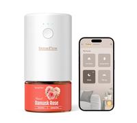 SenseFlow Difusor Aceites Esenciales Difusor de Aromas Smart Wi-Fi SF101S Pro -Ultrasónico Sin Agua, 100 % Vegetal, Aromaterapia120 Días, para Hogar, Hotel y Estudio hasta 100 ㎡, Rosa de Damasco
