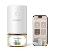SenseFlow Difusor Aceites Esenciales Difusor de Aromas Smart Wi-Fi SF101S Pro -Ultrasónico Sin Agua, 100 % Vegetal, Aromaterapia120 Días, para Hogar, Hotel y Estudio Hasta 100 ㎡, Provençal Breeze
