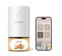 SenseFlow Difusor Aceites Esenciales Difusor de Aromas Smart Wi-Fi SF101S Pro -Ultrasónico Sin Agua, 100 % Vegetal, Aromaterapia120 Días, para Hogar, Hotel y Estudio Hasta 100 ㎡, Bosque Azul