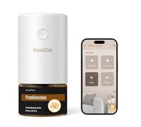SenseFlow Difusor Aceites Esenciales Difusor de Aromas Smart Wi-Fi SF101S Pro -Ultrasónico Sin Agua, 100 % Vegetal, Aromaterapia120 Días, para Hogar, Hotel y Estudio hasta 100 ㎡, Incienso