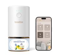 SenseFlow Difusor Aceites Esenciales Difusor de Aromas Smart WiFi SF101S Pro -Ultrasónico Sin Agua, 100% Vegetal, Aromaterapia120-Día, para Hogar, Hotel y Estudio Hasta 100㎡, Velo de Cedro y Cítricos
