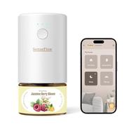 SenseFlow Difusor Aceites Esenciales Difusor de Aromas Smart WiFi SF101S Pro -Ultrasónico Sin Agua, 100% Vegetal, Aromaterapia120 Días, para Hogar, Hotel y Estudio Hasta 100㎡, Flor de Jazmín y Bayas