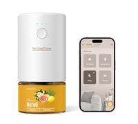 SenseFlow Difusor de aroma para aceites esenciales Wi-Fi SF101S Pro, sin agua, aroma por ultrasonidos, ambientador 100% vegetal, 120 días aroma para el hogar hasta 100 m², Neroli