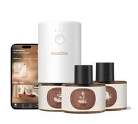 SenseFlow Difusor Wi-Fi SF101S Trio Set, 3 aceites Esenciales, ultrasónico sin Agua, Aroma Vegetal 100%, 360 días, hasta 100 m² - HT N°2 | HT N°4 | HT N°6
