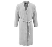 Sensei Albornoz de gasa de algodón LOFT La Maison du Coton, gris perla, S-M
