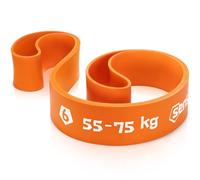 SENSEI Banda Elástica Musculación para Dominadas y Entrenamiento de Fuerza - Goma Elástica Fitness de Látex Natural - Cinta de Resistencia con Ebook de Ejercicios