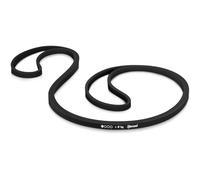 SENSEI Goma Elástica Ejercicio (1-8 kg) - Cinta Elástica para Calentamiento y Rehabilitación - con Ebook de Ejercicios - Banda de Resistencia Extra Ligera, Negra