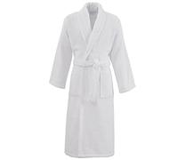 Sensei La Maison du Coton Albornoz Unisex con Cuello Chal, 400 g/m² Studio, Blanco, L para Hombre