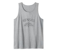 Sensei Legend, Maestra de Artes Marciales Camiseta sin Mangas