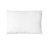 Sensei Maison du Coton-Almohada de Microfibra de Doble Cara, 800 g/m MICORFIBRA 100% poliéster, Blanco, 45 x 70 cm
