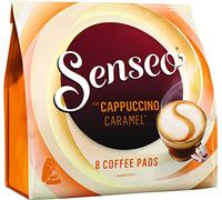 Senseo® CAPPUCCINO CARAMEL, armónico, color cafeína, 8 x 11,5 g, recibirás 1 paquete de 8 cápsulas