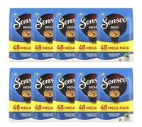 Senseo - Lote de 10 cajas de 48 cápsulas de café descafeinado y rico en aromas