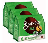 Senseo Mild, Nuevo Diseño, Paquete de 3, 3 x 16 Monodosis
