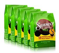 Senseo Mild Roast, Nuevo Diseño, Paquete de 5, 5 x 48 Monodosis