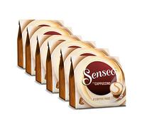 Senseo Monodosis capuchino, espuma de leche clásico, Café, Nueva Fórmula, 6 unidades, 6 x 8 pads