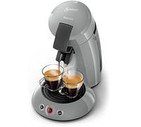 Senseo Original HD6553/70 - Cafetera (Independiente, Máquina de café en cápsulas, 0,7 L, Dosis de café, 1450 W, Gris)
