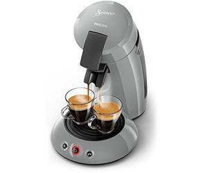 Senseo Original HD6553/70 - Cafetera (Independiente, Máquina de café en cápsulas, 0,7 L, Dosis de café, 1450 W, Gris)