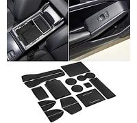 SENSHINE Accesorios para Honda Civic 2022, 2023, 2024, Antideslizante, Antipolvo, Soporte para Vasos, Consola Central, Forro de Palanca de Cambios, Juego de 17 Piezas para Interior Personalizado de