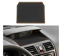 SENSHINE Dash Mat for Subaru Impreza XV 2012-2016 & Crosstrek 2012-2017 & Forester 2014-2018 Dashboard Cover - Non-Slip Interior Mat Pad Liner (Orange Trim)