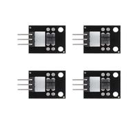 Sensibilidad KY010 Módulo de sensores fotointerruptor de bloqueo de luz de rotura Entrada DC5V para sistemas de seguridad robótica Módulo de sensores fotointerruptor de bloqueo de luz de rotura