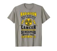 Sensibilización sobre el cáncer Radiación Más gratificante Camiseta