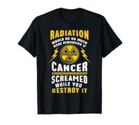 Sensibilización sobre el cáncer Radiación Más gratificante Camiseta
