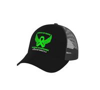 Sensibilización sobre El Síndrome De Wing Hope Kabuki Mujer Hombre Sombrero Resistente Gorra De Béisbol Cómoda Gorra Trucker para Running Senderismo Verano