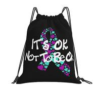 Sensibilización Sobre La Prevención Del Suicidio Mujer Hombre Mochila De Cuerdas Ajustable Bolsa De Deporte Ligera Mochilas Deportiva Para Viaje Yoga Fútbol