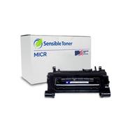 Sensible Toner, Cartucho de tóner MICR compatible con 90A, CE390A, 10.000 páginas, tinta magnética, cartucho de repuesto para impresoras láser HP Laserjet 600, 601, 602, 603, 4555