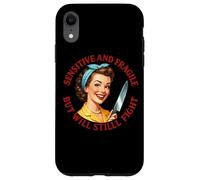Sensible y frágil, pero seguirá luchando Carcasa para iPhone XR