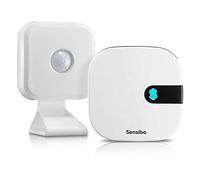 Sensibo Air + Room Sensor - Supervisión de A/C nergética, Lee la Actividad en Habitaciones, On/Off autom.; Ahorra energía Google, Alexa, Apple HomeKit y Siri Ready. para A/C con c/Remoto