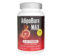 Sensilab Slimmium AdipoBurn MAX - Morosil 400 mg, Vitamina C, Yodo, Te verde, Pimienta de Cayena, Vitamina B6 - Termogenico, Vientre Plano - 60 Cápsulas para 30 Días