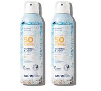 Sensilis - Body Spray Dry Touch SPF50+, Protector Solar, con Ácido Hialurónico, Vitamina E y Aloe Vera, Calma, Hidrata, con Efecto Antioxidante, Apto en Pieles de Fototipos II y III - 200 ml