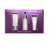 Sensilis - Pack Skin D-Pigment, Sérum 30 ml, Crema 15 ml y Protector Solar SPF50+ 15 ml, Previene, Reduce, Ilumina y Protege, Apto para Pieles Hiperpigmentadas
