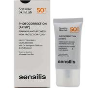 Sensilis Photocorrection [AR 50+] Fluido Reafirmante y Anti-Rojeces SPF50+ 40ml