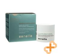 Sensilis Supreme Renovación Reparador Gel Cara Crema de Noche 50ml Piel Sensible
