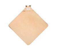 Sensillo - Albornoz Bebé - Toalla con Capucha para Niños - Albornoz - Accessoires Bebe Naissance - 100x100 - Chevrette - Beige