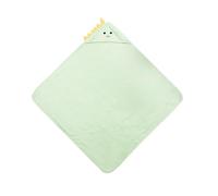 Sensillo - Albornoz Bebé - Toalla con Capucha para Niños - Albornoz - Accessoires Bebe Naissance - 100x100 - Dino - Menta