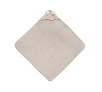 Sensillo - Albornoz Bebé - Toalla con Capucha para Niños - Albornoz - Accessoires Bebe Naissance - 100x100 - Elefante - Gris