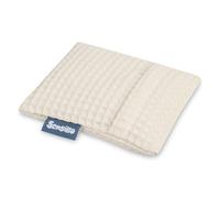 Sensillo - Almohadilla térmica - Bolsa térmica Wafel - Almohadilla de semillas de cereza para un alivio relajante con calor o frío, comodidad para niños y madres lactantes - 15 x 22 cm Beige