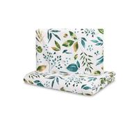 SENSILLO - Juego de Cama Infantil 100% algodón, sábanas para Todo el año - Transpirable, Seguro para la Piel Sensible de los niños - Ropa de Cama 100x135, Almohada 40x60 - Botánica