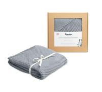 SENSILLO Manta Bebé con Capucha 100% Bambú Regalo - Suavidad y Confort para tu Niño - Cómoda Capucha - Muy Duradera - Lavable a Mano - 90x85cm - Grafito