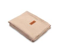 SENSILLO - Manta bebé Muselina - Manta bebé recién Nacido - Manta bebé Verano Fina - Manta algodón 75x100 cm - Manta bebé Primavera Verano Ligera - Cacao