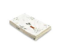 SENSILLO - Manta para bebé - Manta para recién Nacido - 80x100 cm - Manta cálida para Primavera, otoño o en casa - en algodón y Tela Suave - Oliva