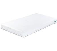 Sensillo Memory Colchón Bebé 60x120 cm - Colchón de Espuma con Fibras de Coco y Aloe Vera 12 cm - Doble Cara, Semi-Duro H2 y H3 - Funda Desenfundable y Lavable - para Cuna, Cama Infantil