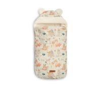SENSILLO - Saco de Invierno para Silla de Paseo - Saco para Silla de Paseo y Trineo - 2 Cremalleras, cordón de Ajuste, Tejido Exterior Repelente al Agua - 80x43 cm - Picnic
