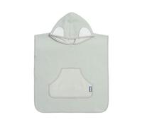 SENSILLO - Toalla bebé con Capucha 55x60cm, Suave y Absorbente Albornoz bebé con Gran Capucha, 100% algodón, Absorbe la Humedad, Talla Universal, Diseño Gris