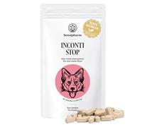 Sensipharm Inconti Stop Perro - incontinencia y Debilidad de la vejiga Hembra y Macho - Apoyo Natural de Las vías urinarias Ante pérdidas de orina, Goteo y Control reducido - 90 Comprimidos