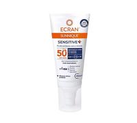 Ecran Sunnique Sensitive - Fluido Protector Facial para Cara y Escote FPS +50 | Fórmula con Pantenol, Resistente al Agua, sin Perfume ni Alcohol para Pieles Sensibles | 50ml