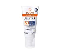 Ecran Sunnique Sensitive - Fluido Protector Facial para Cara y Escote FPS +50 | Fórmula con Pantenol, Resistente al Agua, sin Perfume ni Alcohol para Pieles Sensibles | 50ml